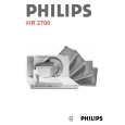 PHILIPS HR2700/00 Owners Manual