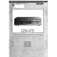 PHILIPS CDV475 Owners Manual