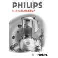 PHILIPS HR1701/00 Owners Manual
