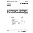 PHILIPS CM5600 CHASSIS Service Manual