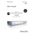 PHILIPS DVDR615/17B Owners Manual